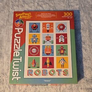 Puzzle Twist - Something's Amiss! Robots Jigsaw Puzzle - 300 Pieces